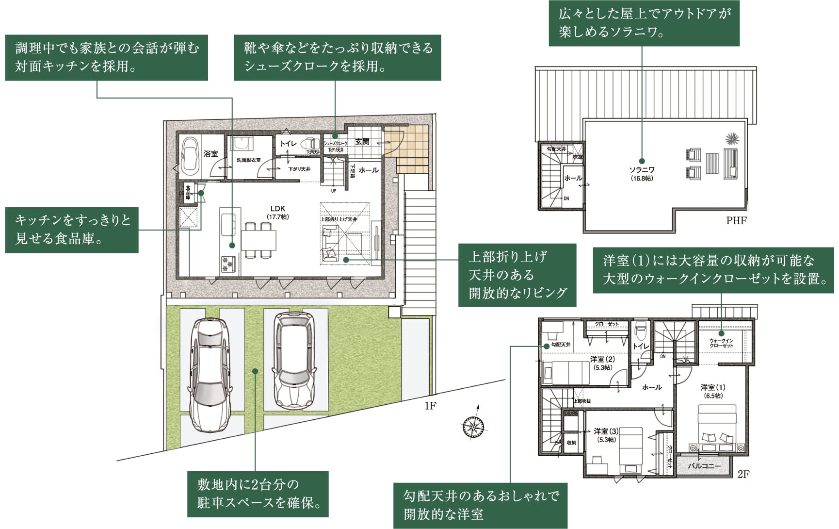 8号地　間取り