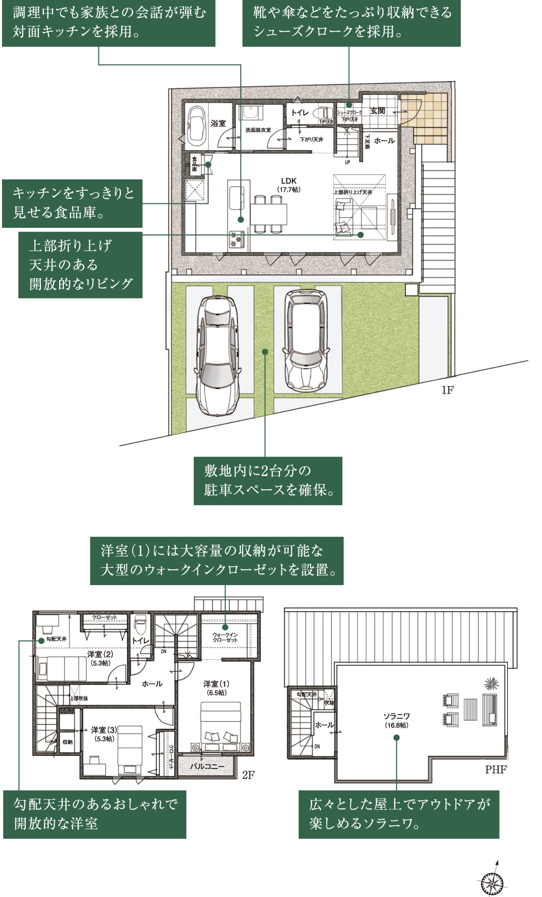 8号地　間取り