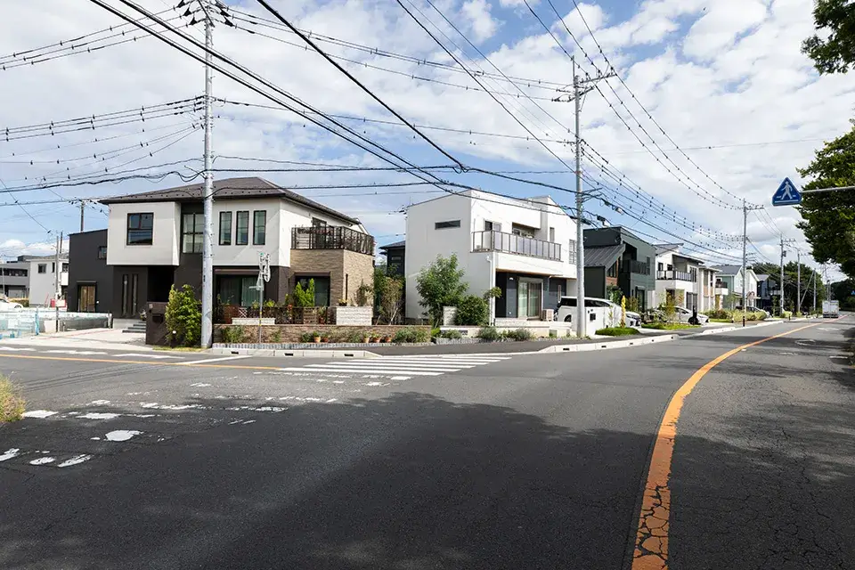 創建の施工事例_街並